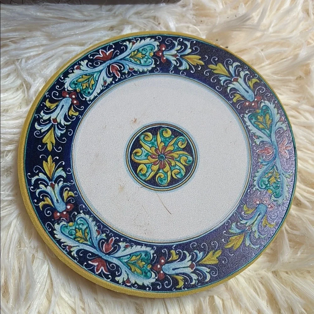 Decorative Coaster Set‎ - Multicolor